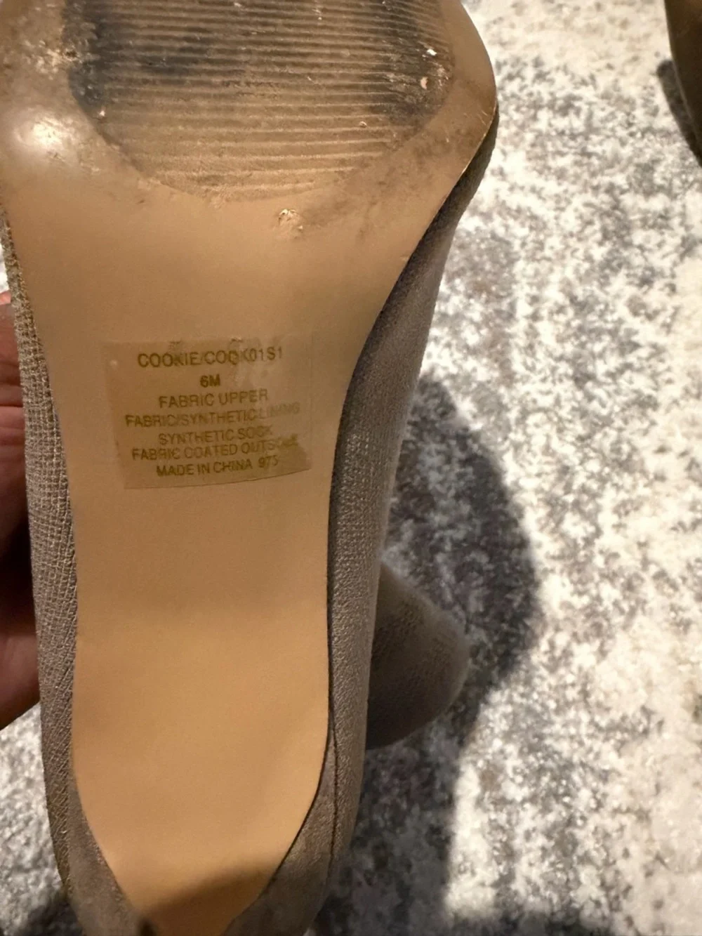 Brown Knit Sock Pointed-Toe Booties - Picture 6 of 6